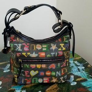 Dooney and Bourke Doodle Hobo Bag